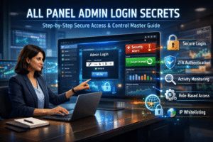 All Panel Admin Login dashboard guide showing step-by-step secure access process, admin control panel interface, and account management setup for safe and verified All Panel admin login.
