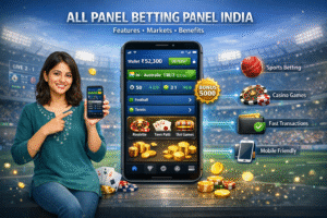 All Panel Betting Panel India dashboard interface on Allpanelexch, showing multiple sports markets, user-friendly betting panel features, live match options, and secure platform benefits for Indian users.