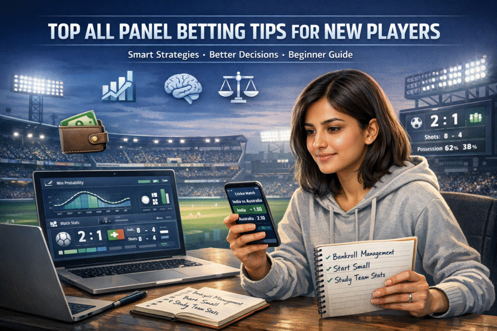 Top All Panel betting tips for new players to improve winning strategies and smart betting decisions.