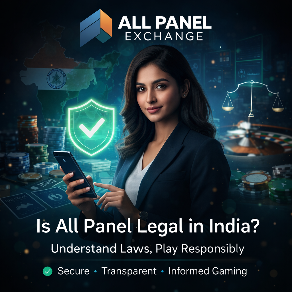 All Panel Legal in India guide banner explaining All Panel Exch legality, safety rules, and legal status of AllPanelExch in India for 2026.